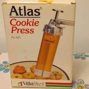 Vintage Cookie Press, made in Italy by Marcato